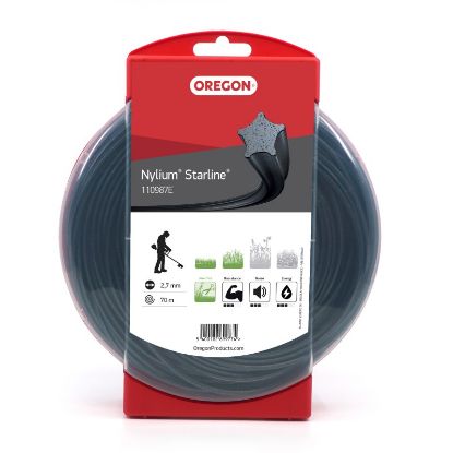PictureAltAttribute - oregon-maaidraad-nylium-starline-grijs-ster-27-mm-x-70-m-110987e-jpg